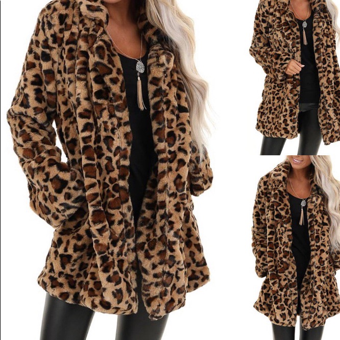Cache Leopard Print Jacket